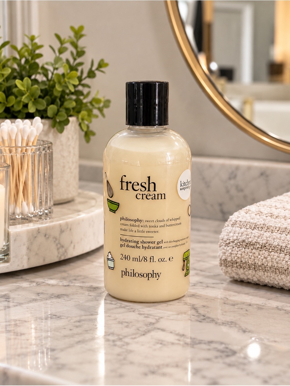 Philosophy Fresh Cream Hydrating Shower Gel – 8 oz